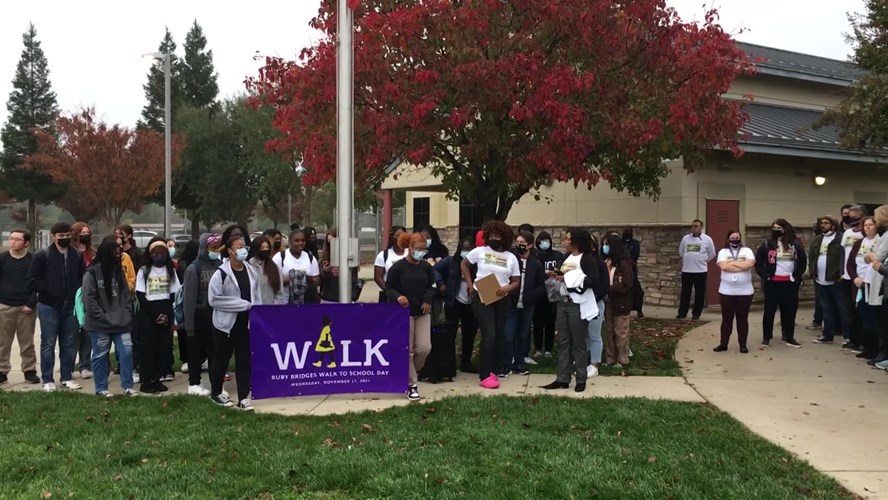 Elk Grove USD: Ruby Bridges Walk to School Day Event