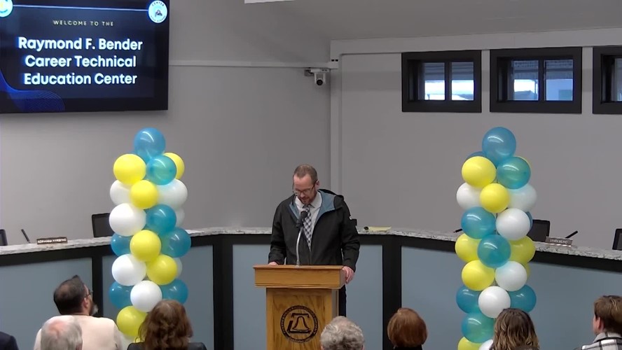 Center JUSD: Center High -Raymond F Bender Career Technical Center Dedication