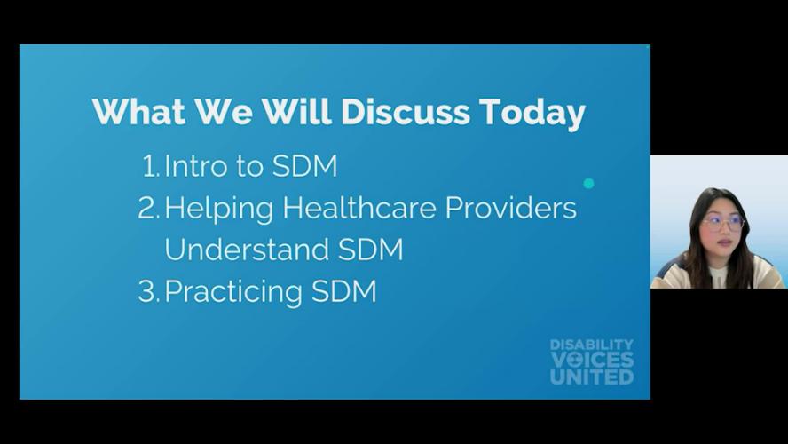 UCTV: Supported Healthcare Decision-Making for People with Developmental Disabilities