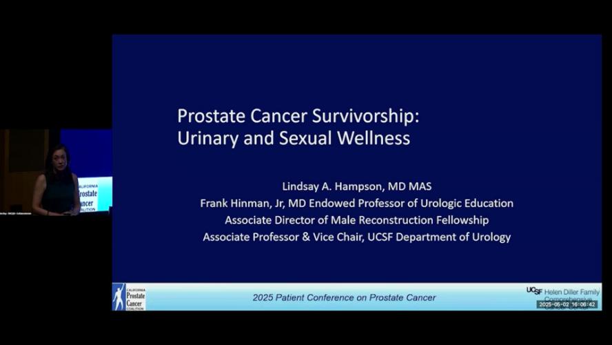UCTV: Prostate Cancer: Symptom Management and Optimizing Quality of Life