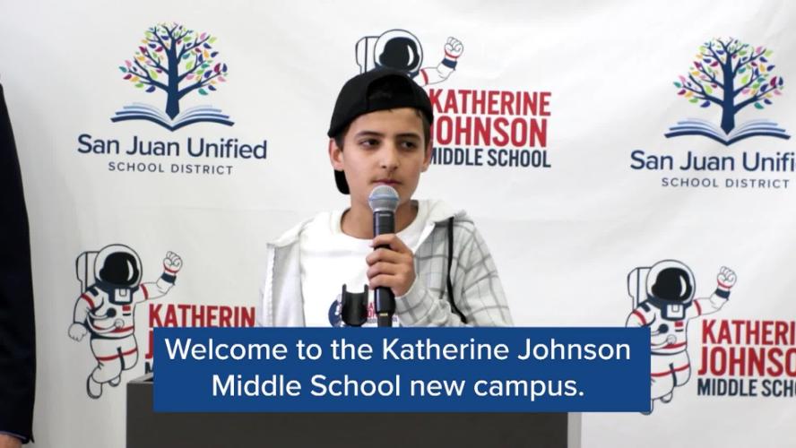 San Juan USD: Launching Katherine Johnson's new campus: One year later