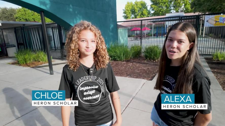 Natomas USD: Step Inside Heron School Student Tour